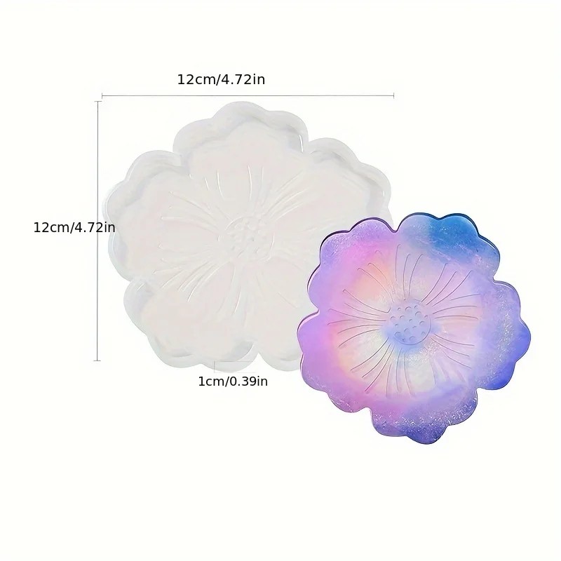 diy sakura shaped silicone res - огляд і ціна Geode Mold Silicone