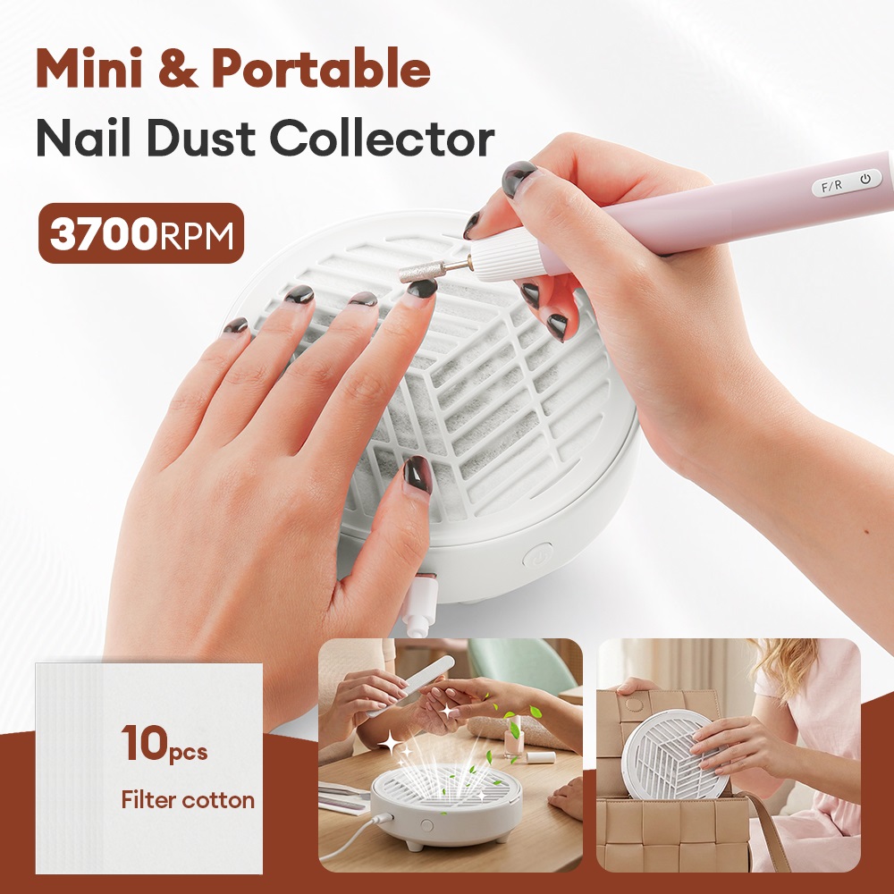 3700RPM Mini Nail Dust Extract - огляд і ціна Vacuum Chamber Small