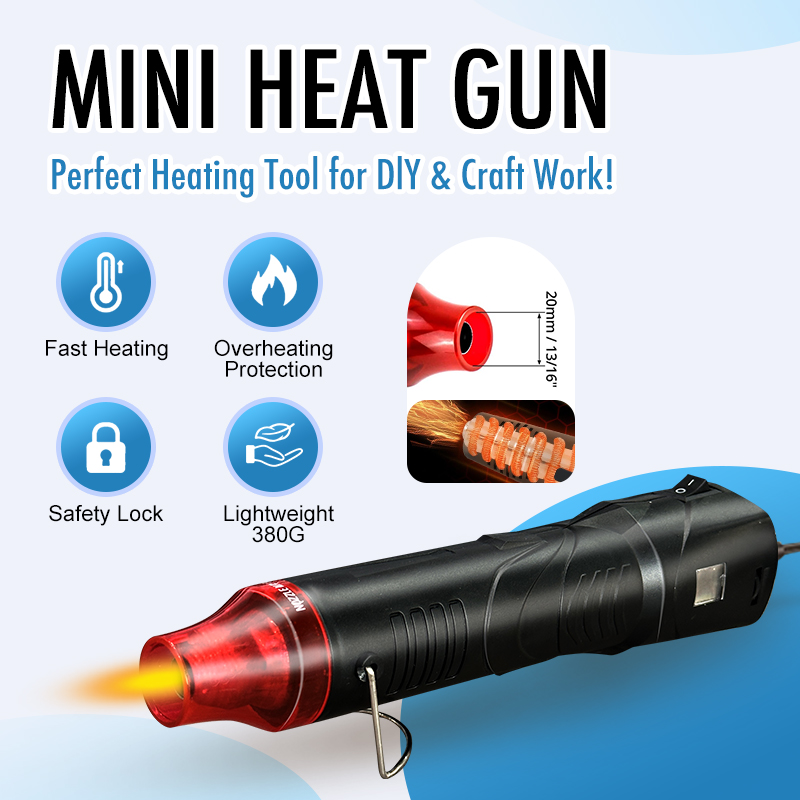 220V Hot Air Gun Soldering Tem - огляд і ціна Heat Gun Small