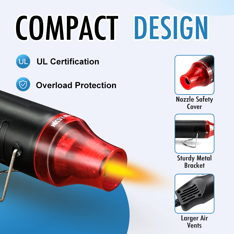220V Hot Air Gun Soldering Tem - огляд і ціна Heat Gun Small