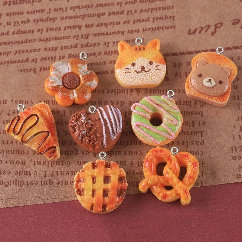 10 Pieces Cute Fake Food Resin - огляд і ціна Resin Crafts Diy