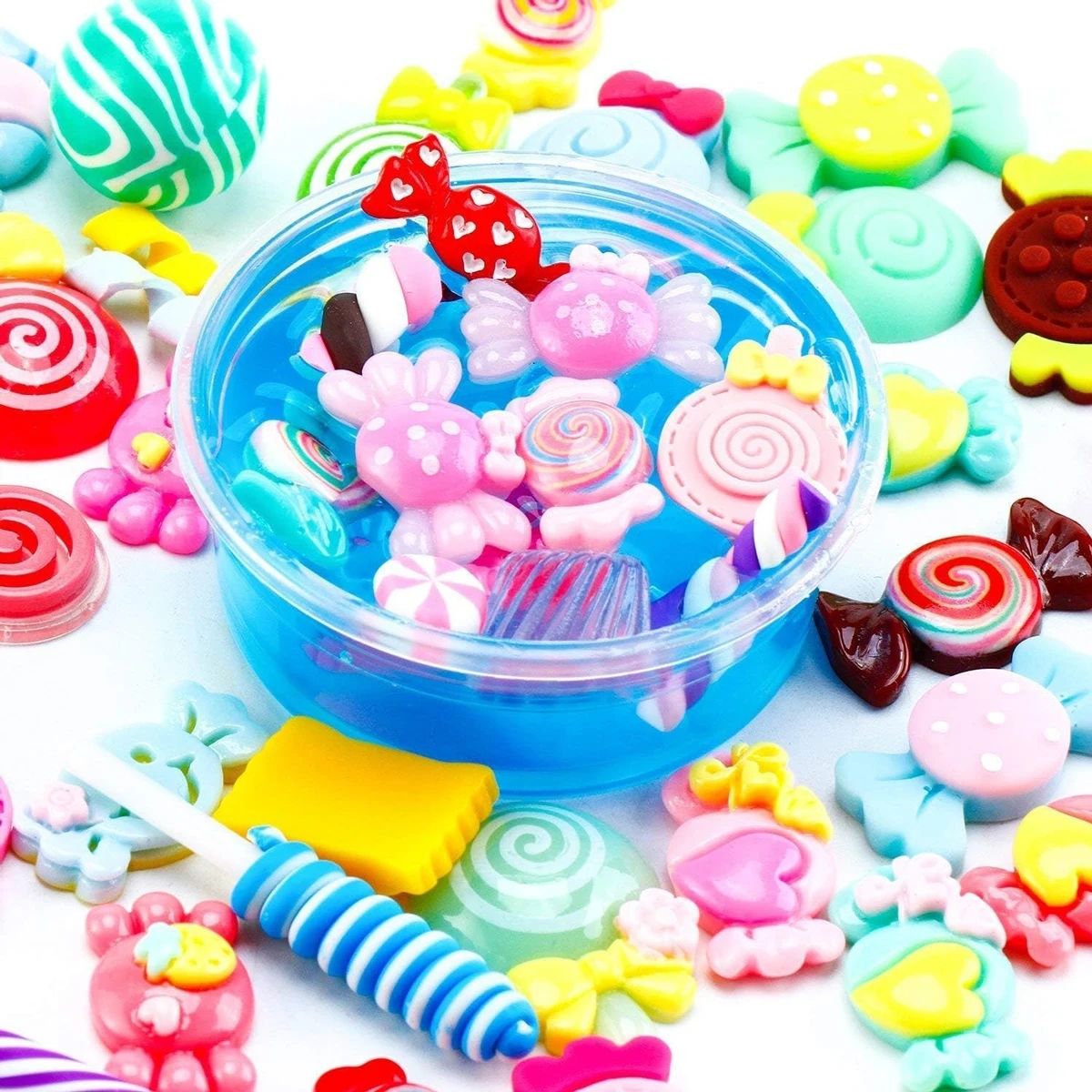 30pcs Random Candy Slime Charm - огляд і ціна Resin Craft Material
