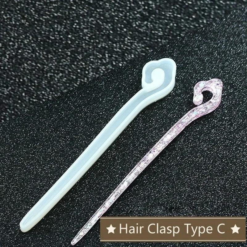 New Transparent Hairpin Silico - огляд і ціна Resin Craft Material