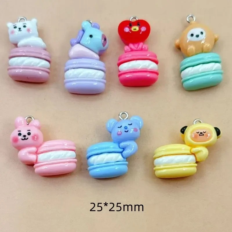 10pcs Mixed Cartoon Resin Char - огляд і ціна Resin Craft Material